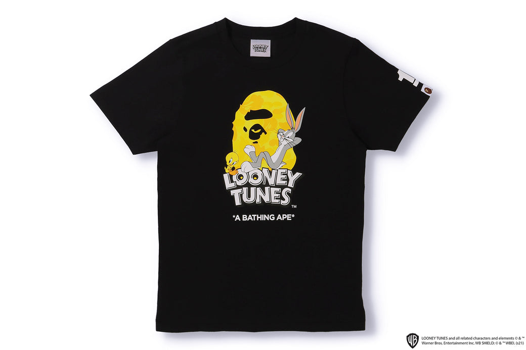 BAPE X LOONEY TUNES 】ABC CAMO APE HEAD TEE | bape.com