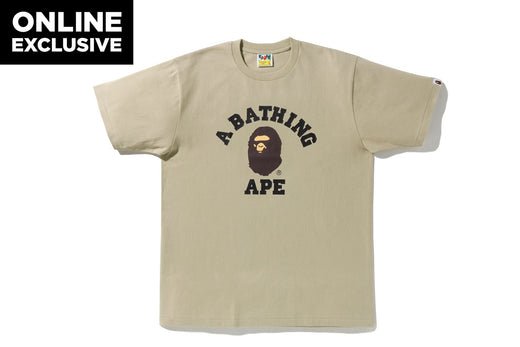 【A BATHING APE】COLORS COLLEGE TEE 要在庫確認 COLLEGE TEE | bape.com