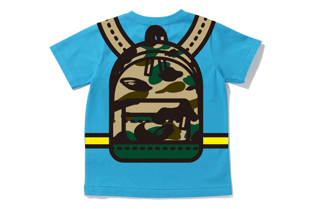 1ST CAMO COLLEGE DAYPACK PRINT TEE | bape.com