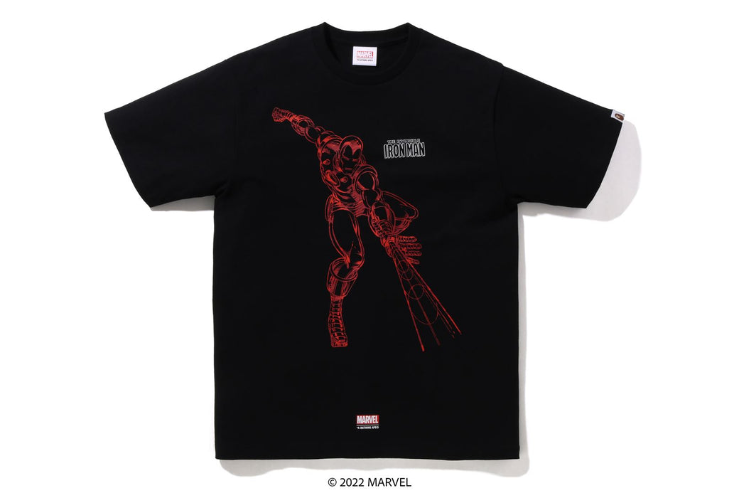 BAPE X MARVEL IRON MAN TEE bape