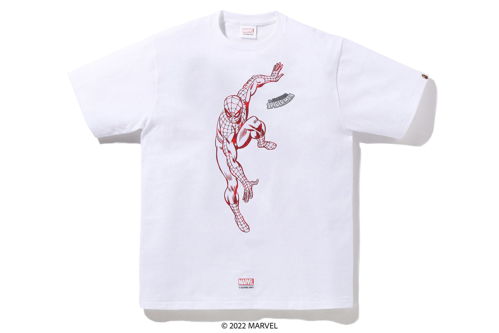 BAPE X MARVEL 】SPIDER-MAN TEE | bape.com