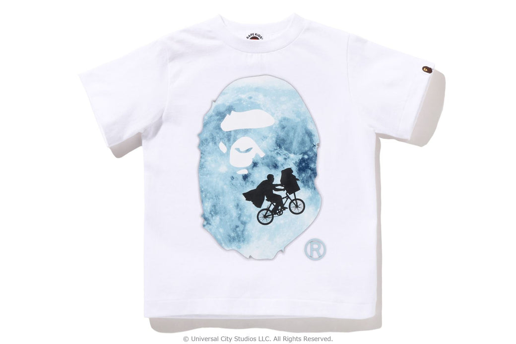 【 BAPE X E.T. 】APE HEAD TEE