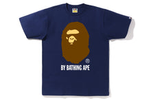 BAPE A Bathing Ape Rainbow Big Ape Head Tee Black