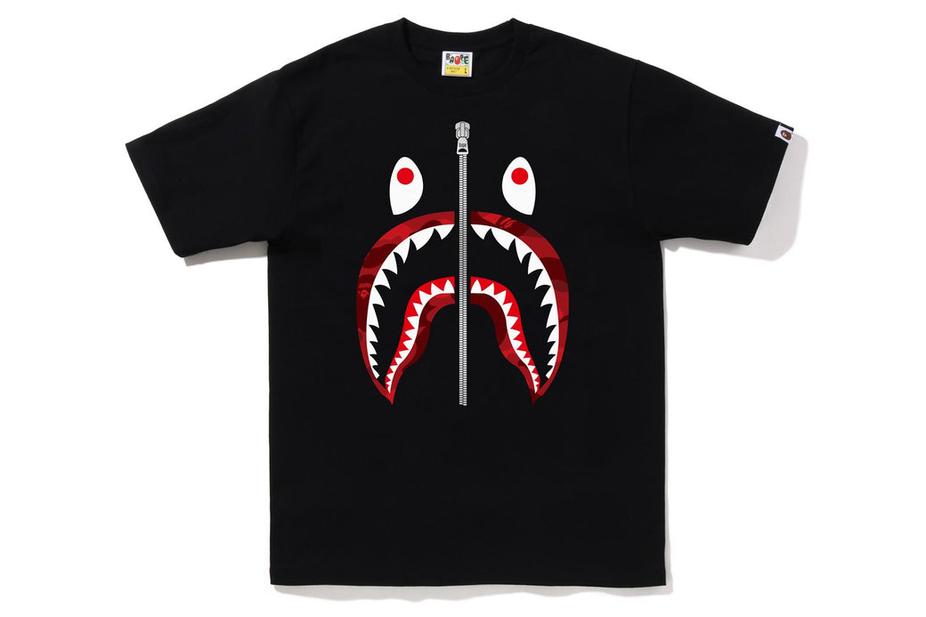 COLOR CAMO SHARK TEEメンズ