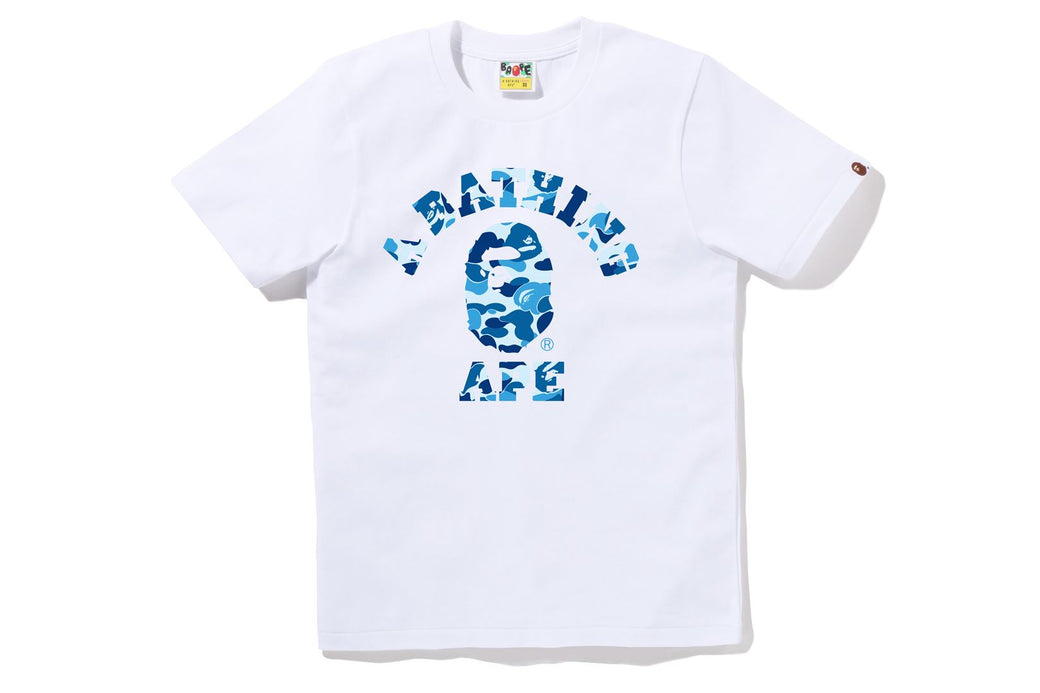 ABC CAMO COLLEGE TEE | bape.com