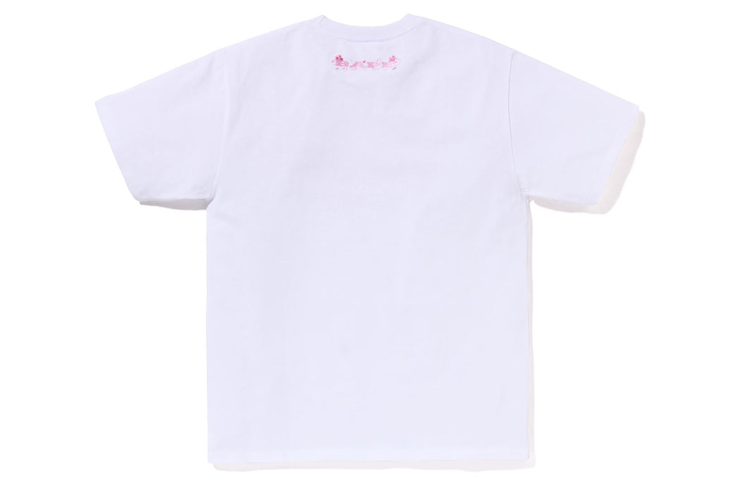 Tシャツ/カットソー(半袖/袖なし)BAPE A BATHING APE SAKURA TEE ホワイト L
