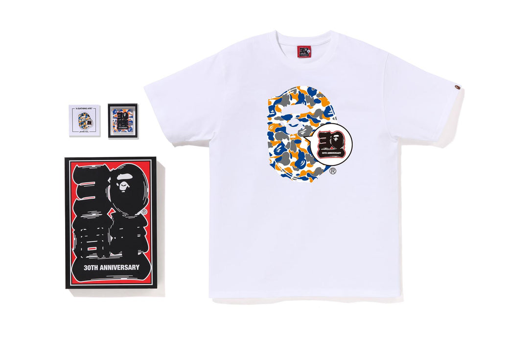 BAPE STORE MAEBASHI BAPE 30TH ANNIV. APE HEAD TEE SET | bape.com