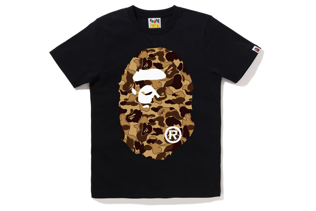 COOKIE CAMO 2 BIG APE HEAD TEE | bape.com