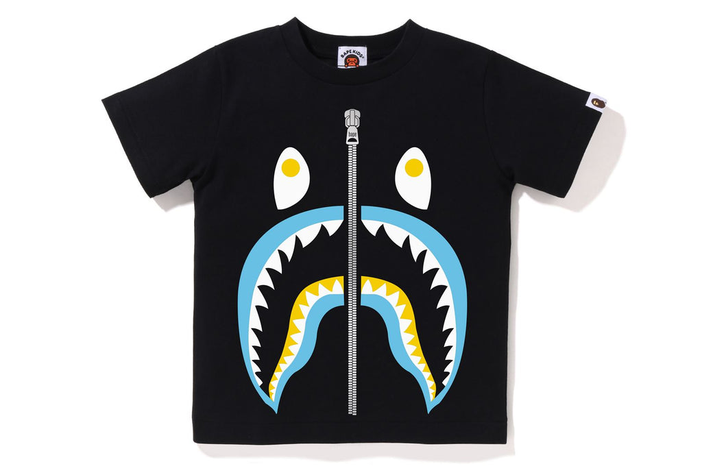 Bape purple shark tee hotsell