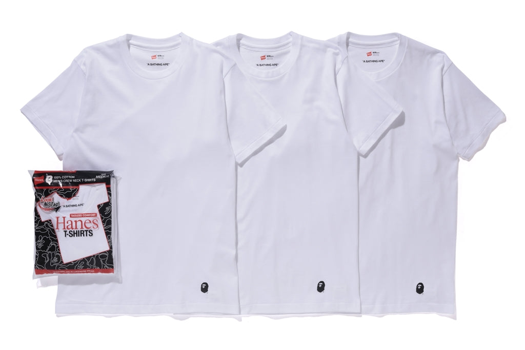 BAPE x HANES】3P T-SHIRTS | bape.com