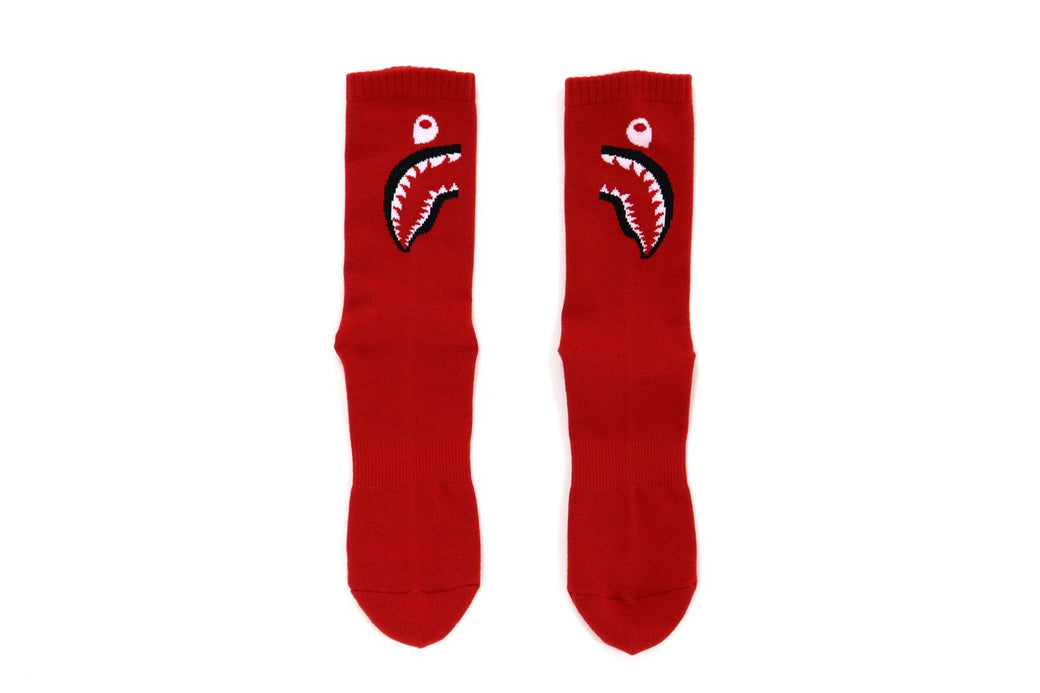 Bape socks shark best sale