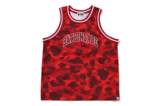 COLOR CAMO BASKETBALL TANK TOP