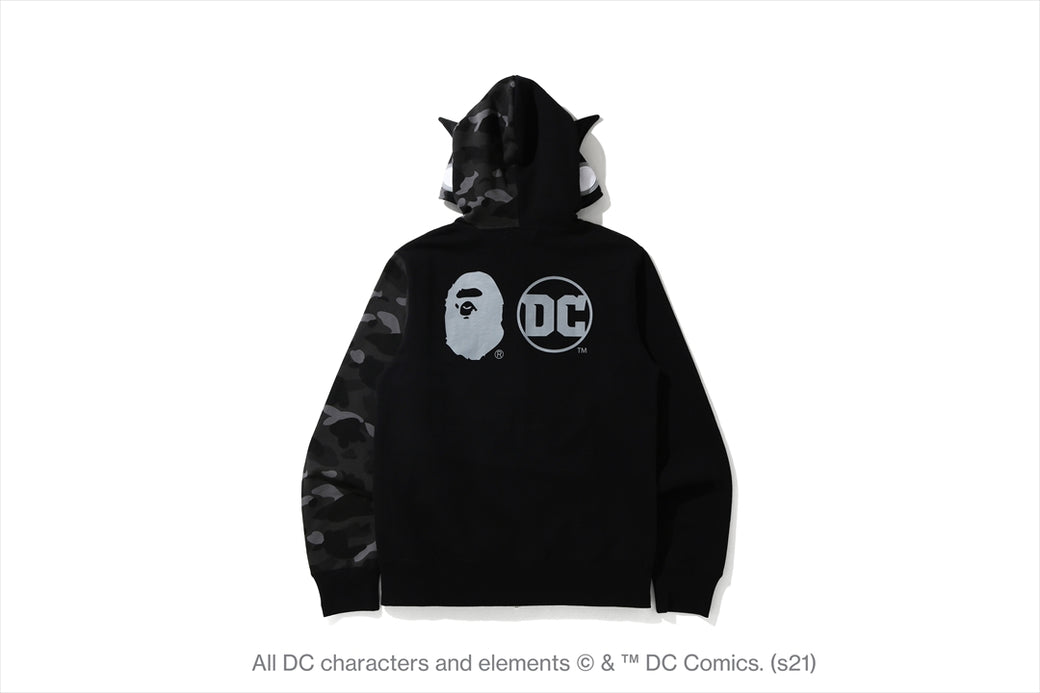 BAPE X DC BATMAN FULL ZIP HOODIE bape