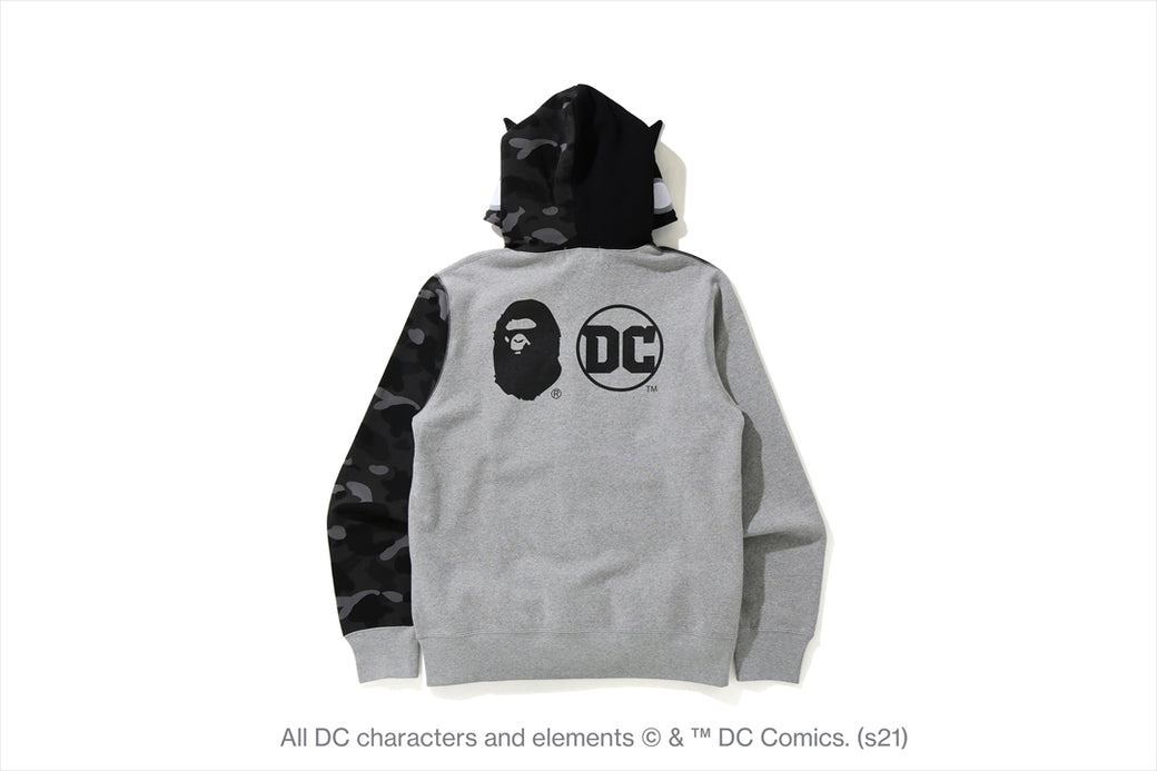 A BATHING APE◇×DC Comics/BATMAN/full zip hoodie/ジップパーカー/L