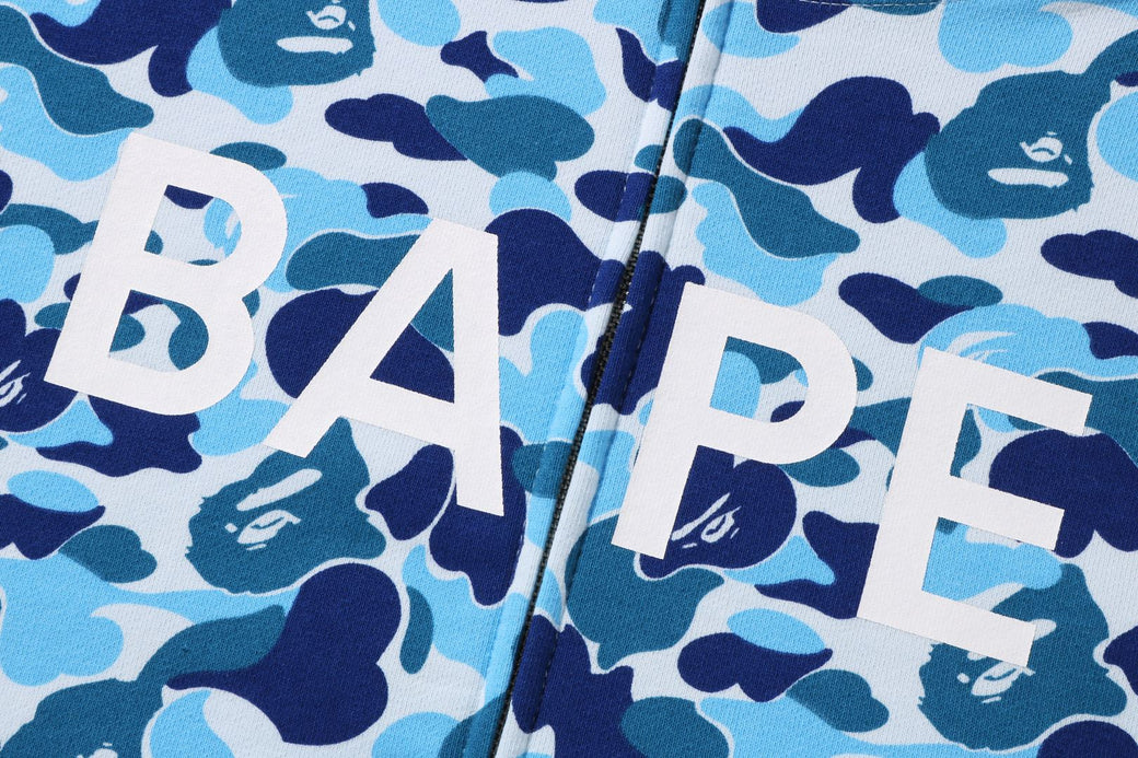 ABC CAMO BAPE FULL ZIP HOODIE