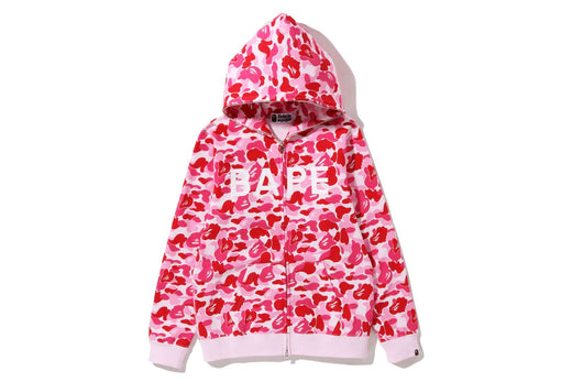 ABC CAMO BAPE FULL ZIP HOODIE | bape.com