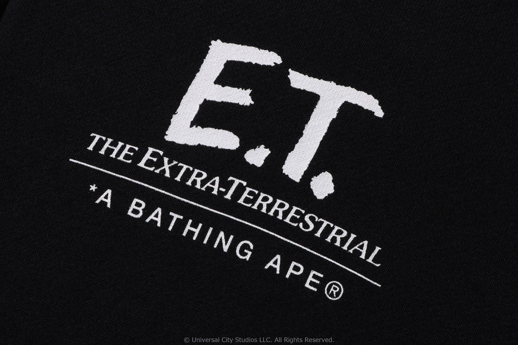 BAPE X E.T. 】APE HEAD ZIP HOODIE | bape.com