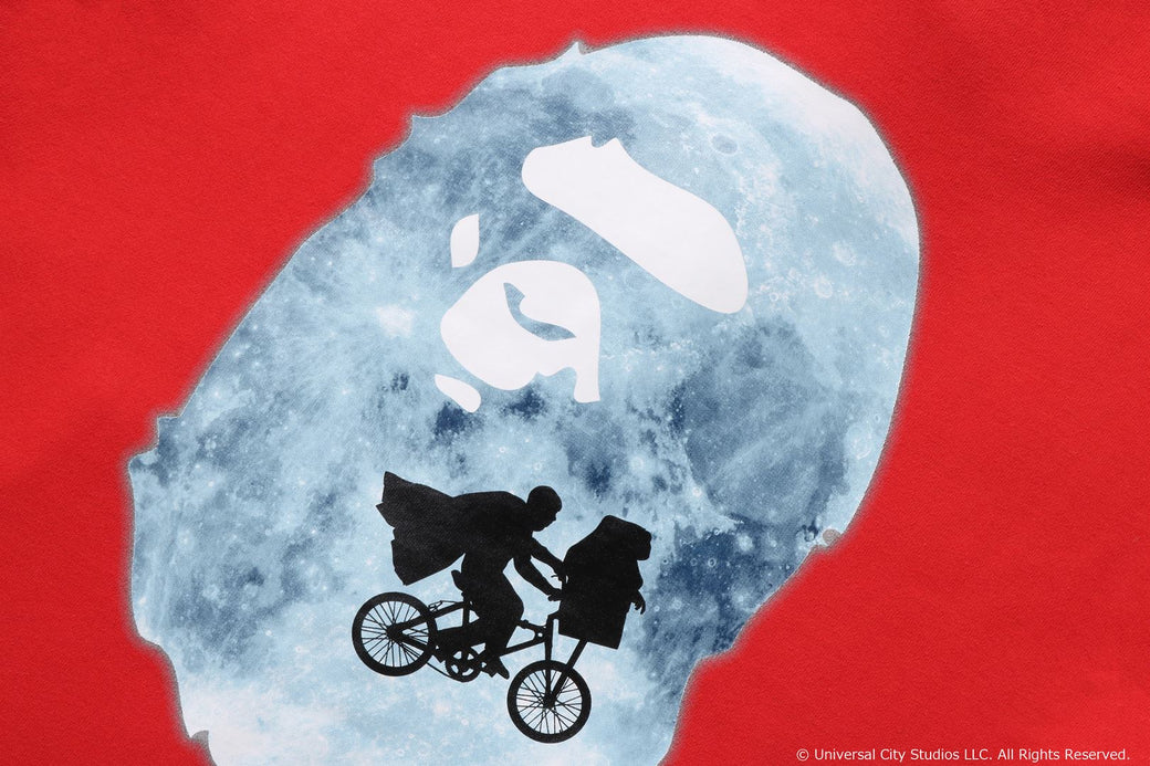 BAPE X E.T. 】APE HEAD ZIP HOODIE | bape.com