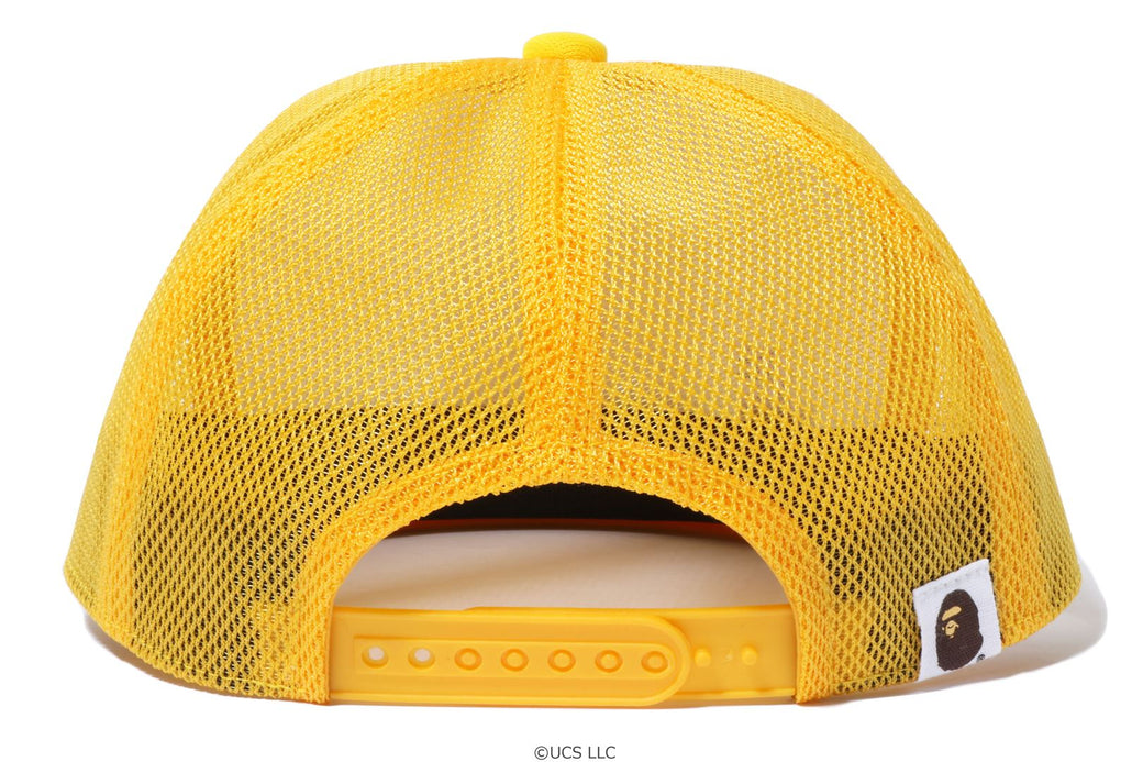 19,600円Bape Mesh Cap Yellow Cap NEW DS