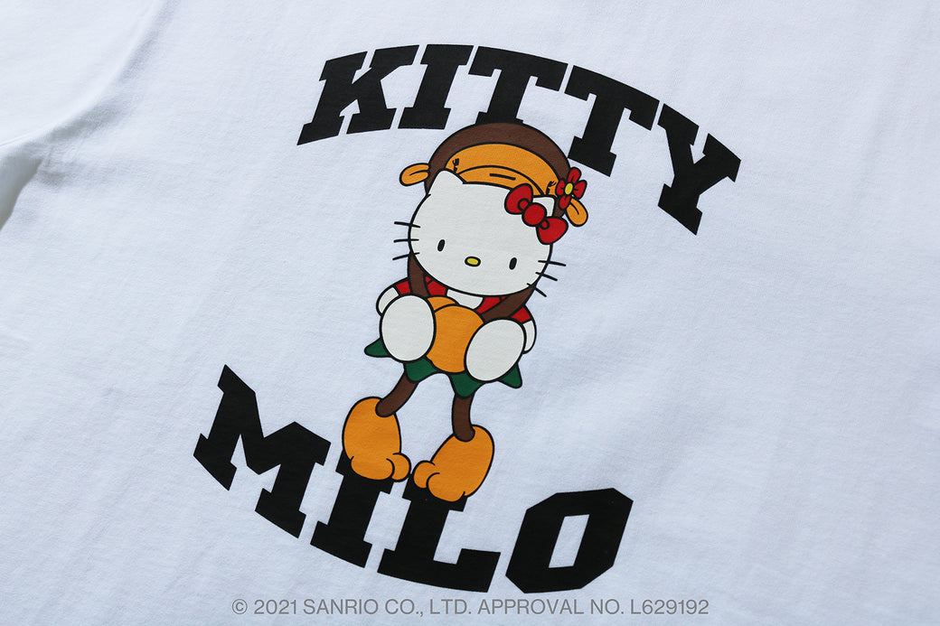 バドワイザー【未使用】HELLO KITTY × MILO  TEE S size②