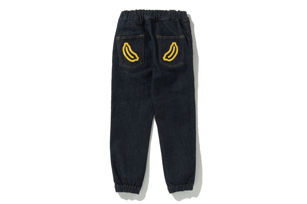 milo banana embroidery デニム ハーフパンツ Mサイズ a bathing ape 