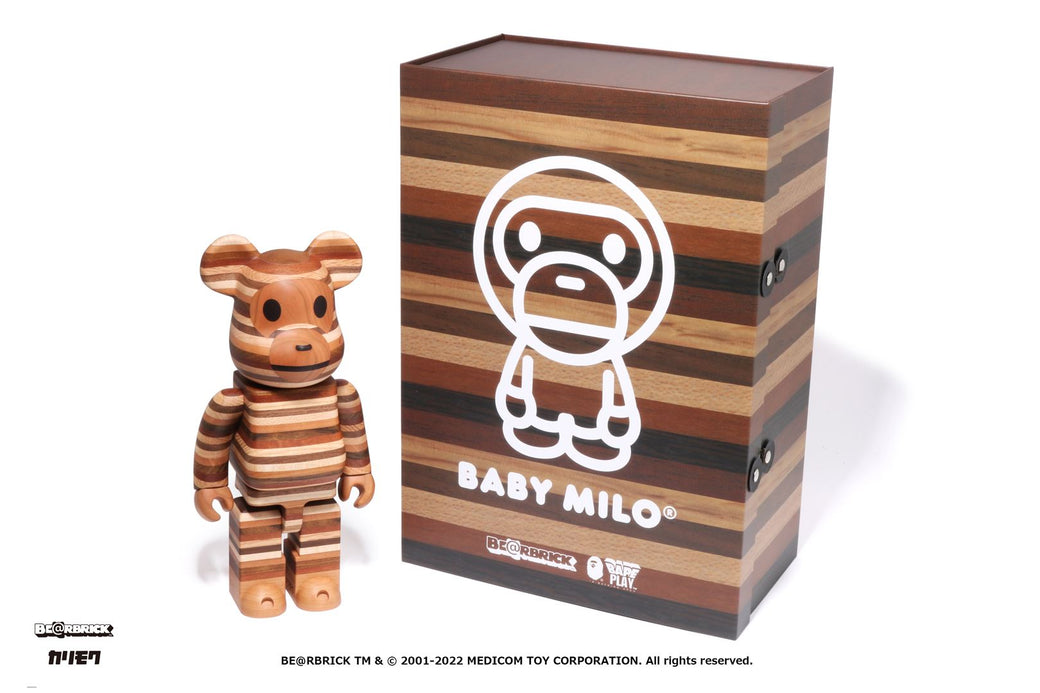 本物保証限定送料無料 BAPE×BE@RBRICK カリモク baby Milo 400% その他