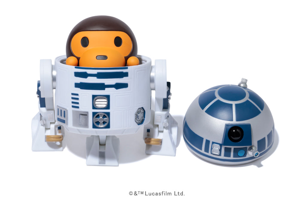 Star Wars' x BAPE x Medicom Toy R2-D2 and C-3PO Figures