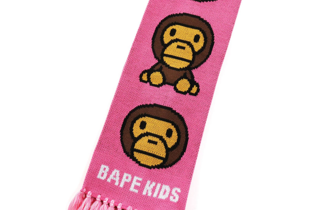BABY MILO KNIT SCARF | bape.com