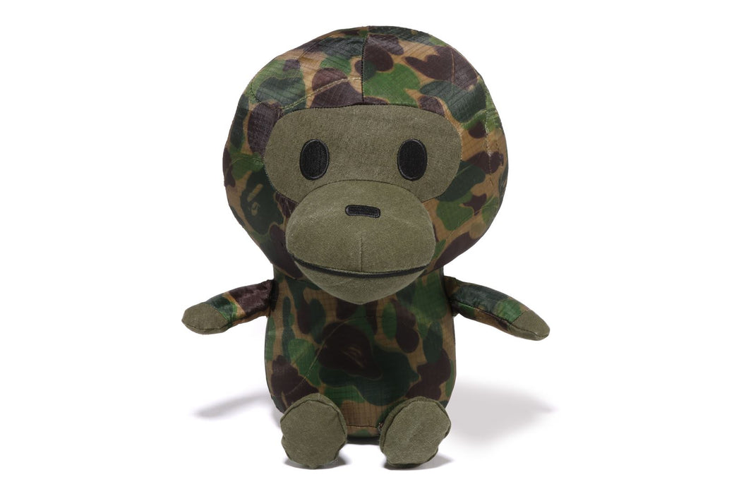 【 BAPE KIDS X READYMADE 】15TH ANNIVERSARY ABC CAMO BABY MILO PLUSH DOLL (M)