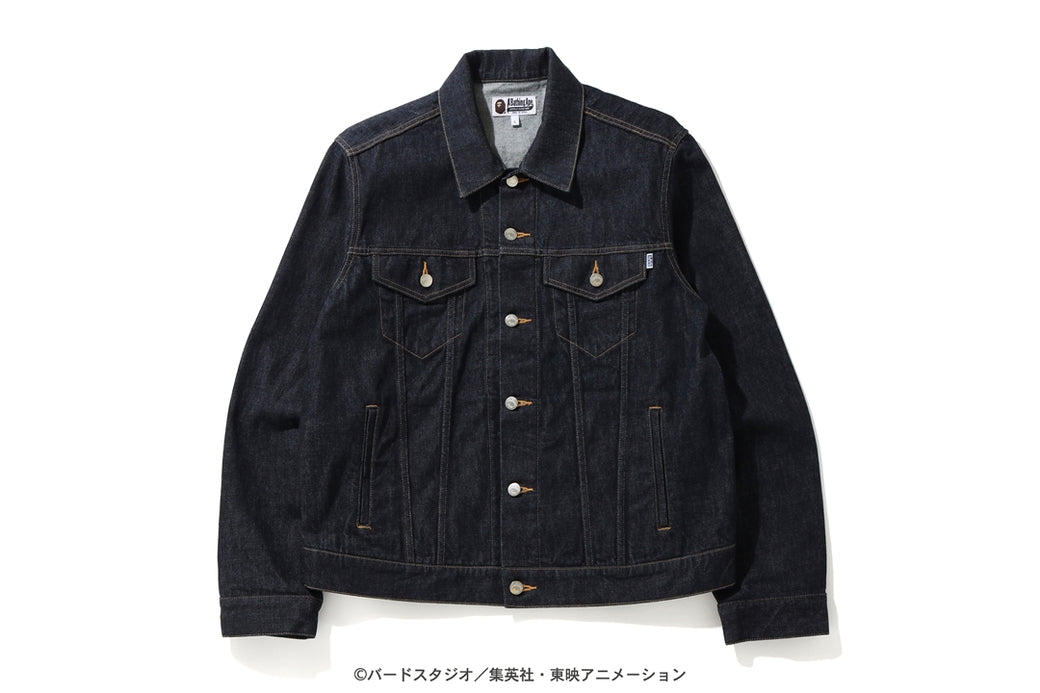 BAPE デニムジャケット レディース アウター シャーク - メルカリ