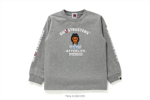 BAPE X GHOSTBUSTERS 】BABY MILO LONG SLEEVE TEE | bape.com