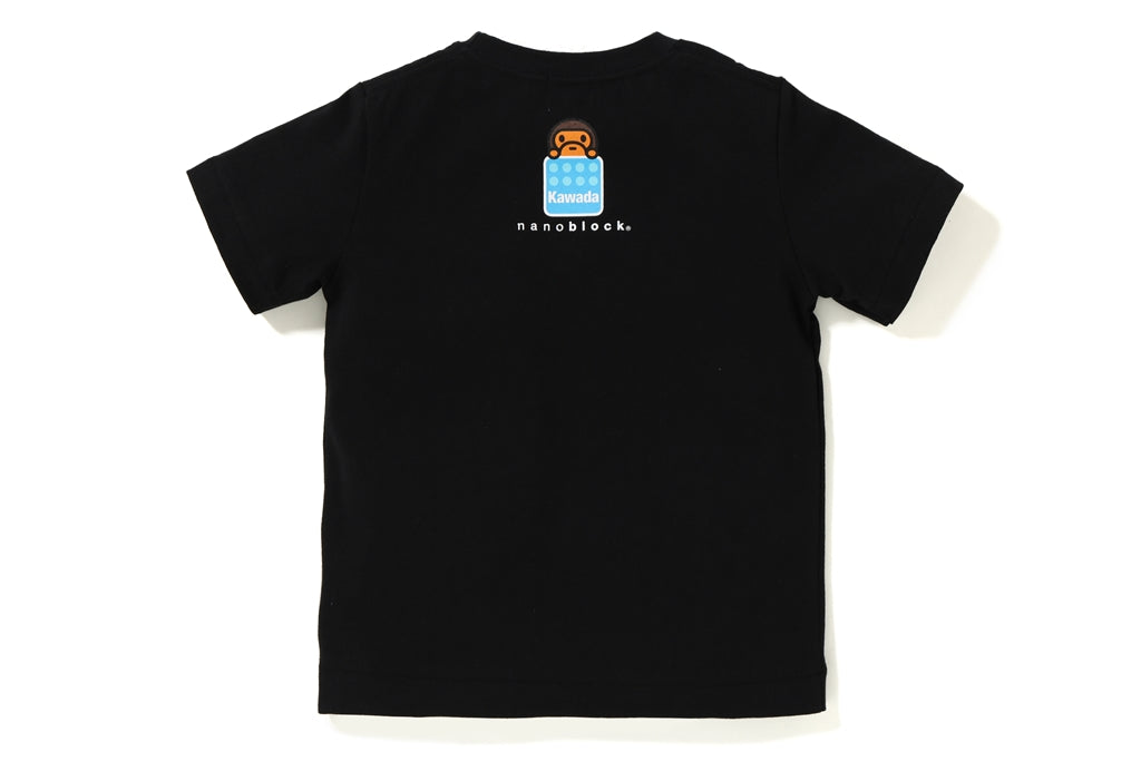 【 BAPE × NANOBLOCK 】BABY MILO TEE #1