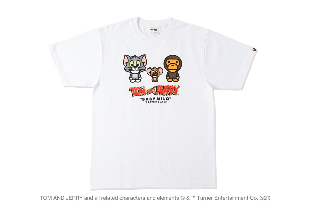 BAPE X TOM AND JERRY 】BABY MILO TEE 2 | bape.com