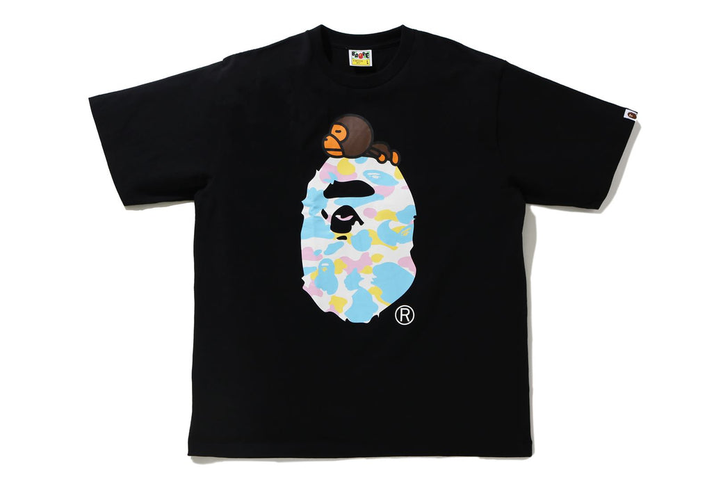 NEW MULTI CAMO MILO ON APE RELAXED FIT TEE