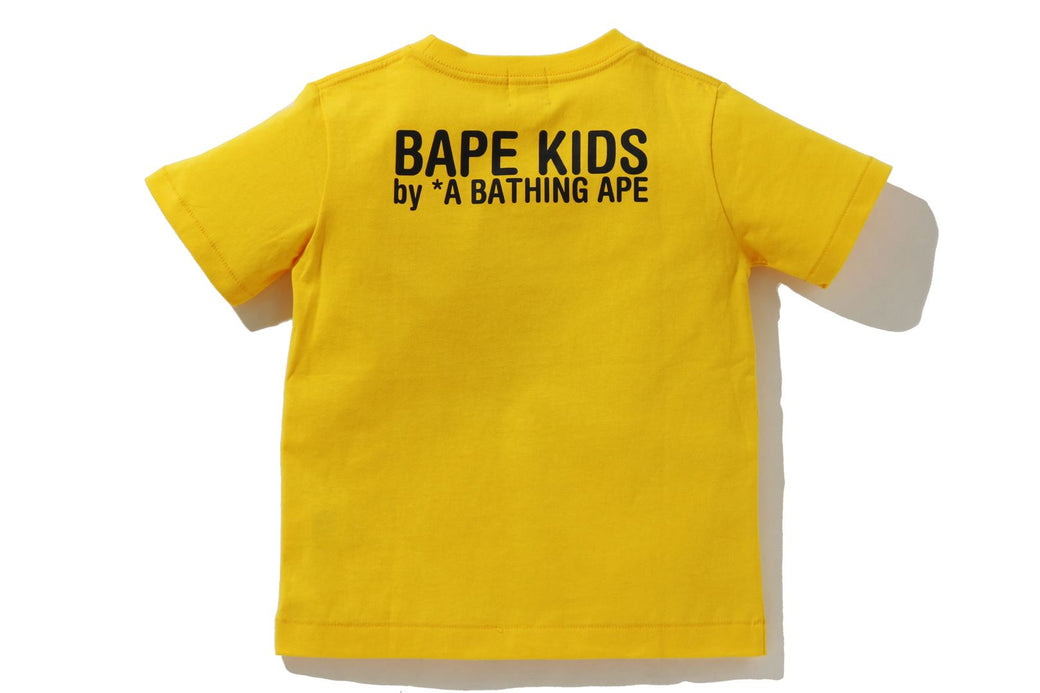 Bape A Bathing Ape Yellow Shark Face Zipper Tee T buy Shirt Size Large L Baby Milo