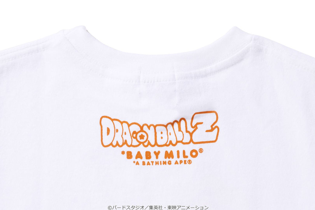 【 BAPE X DRAGON BALL Z 】SUPER SAIYAN VEGETA & SON GOKU BABY MILO TEE