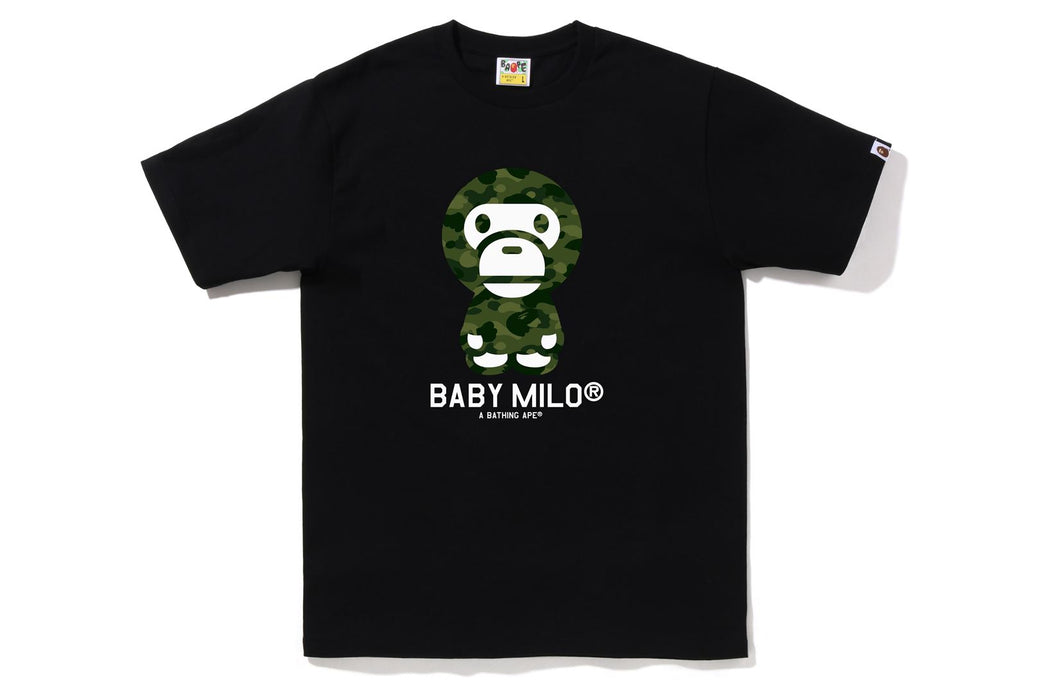 COLOR CAMO BABY MILO TEE | bape.com