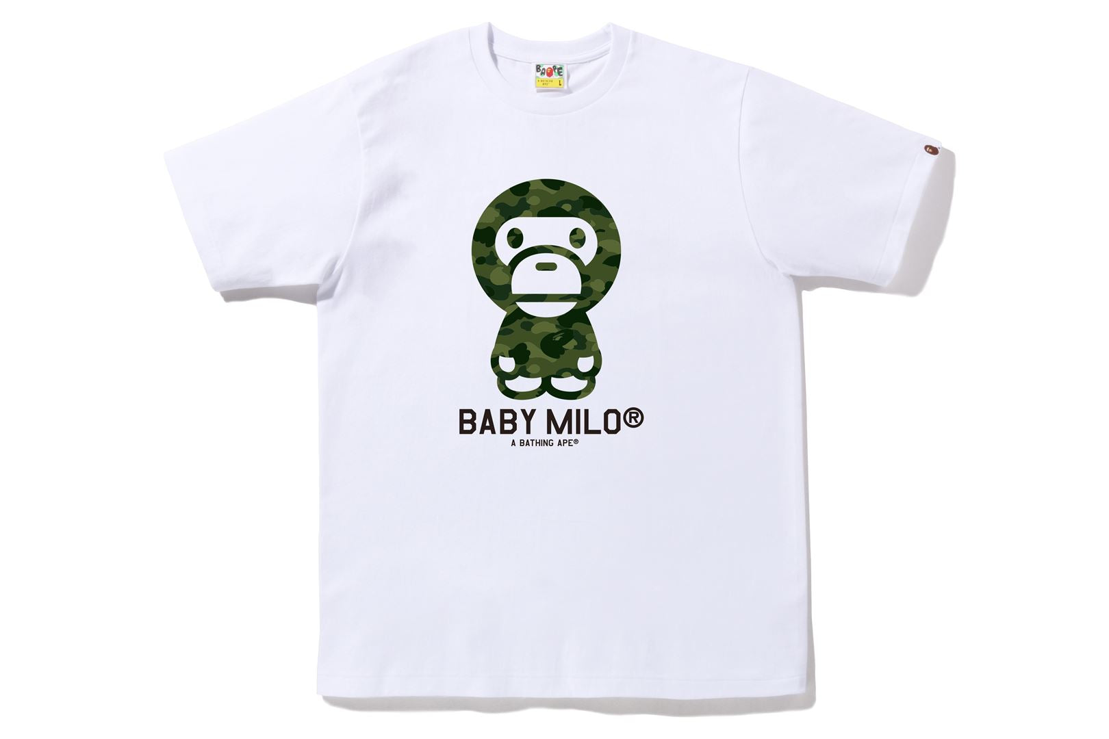 COLOR CAMO BABY MILO TEE | bape.com