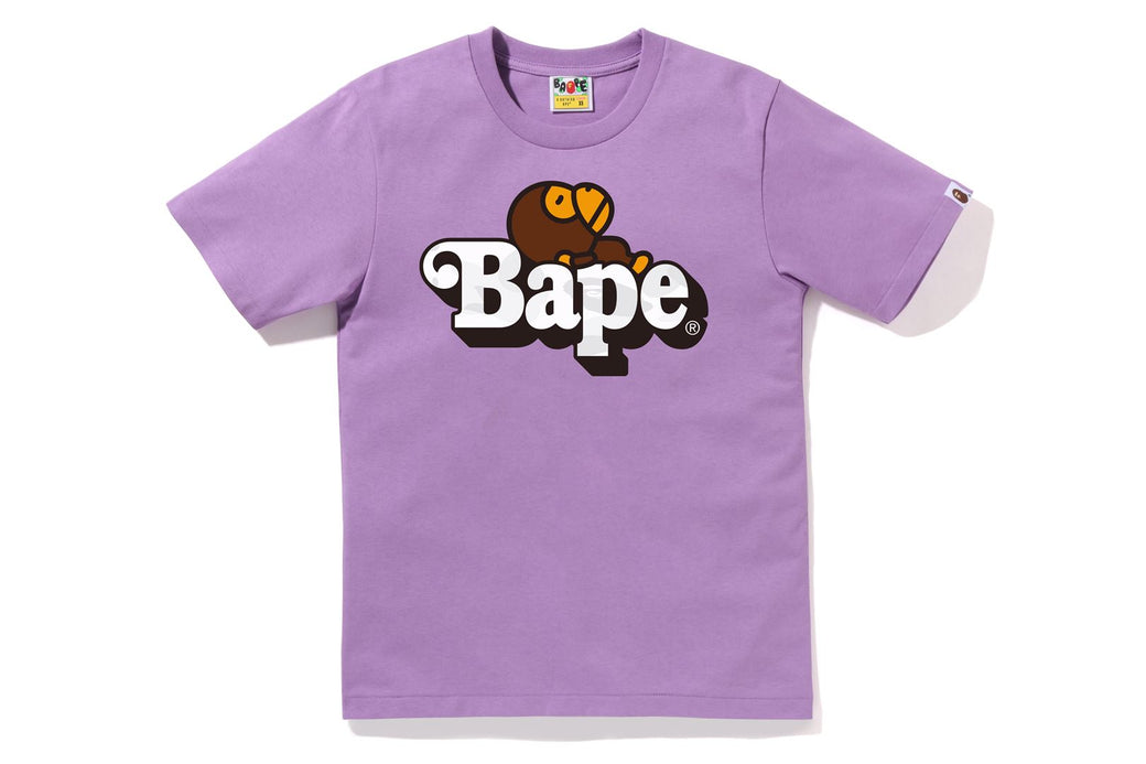 COLOR CAMO MILO ON BAPE TEE