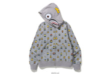 【 BAPE X MINIONS 】SHARK FULL ZIP HOODIE