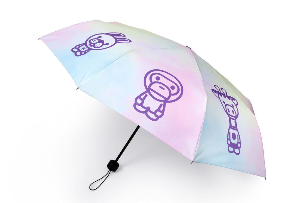 BABY MILO TIE DYE FOLDABLE UMBRELLA